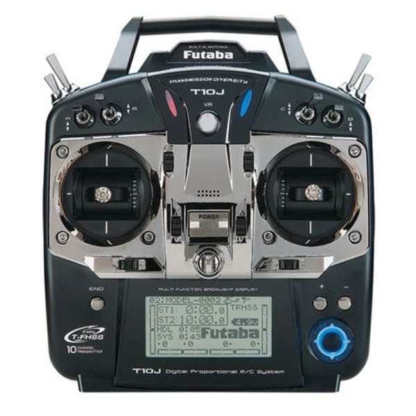 Futaba T10J 10J Radio Controller Transmitter With R3008SB Receive 10 Channel 2.4GHz Radio System for RC Helicopter Multicopter